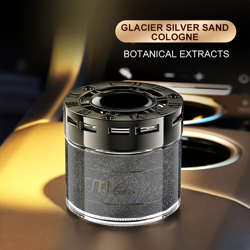 Unisex Car Air Freshener Solid Perfume Long-Lasting Cologne Osmanthus Quicksand