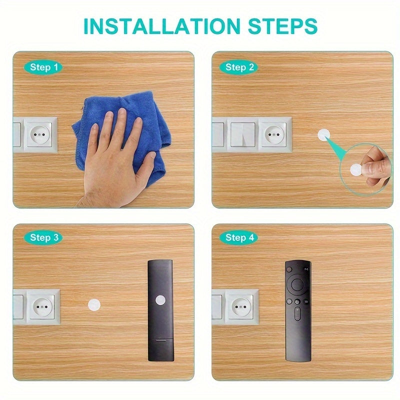 Self-Adhesive Hook and Loop Dots White Nylon 0.99 cm Pack of 400