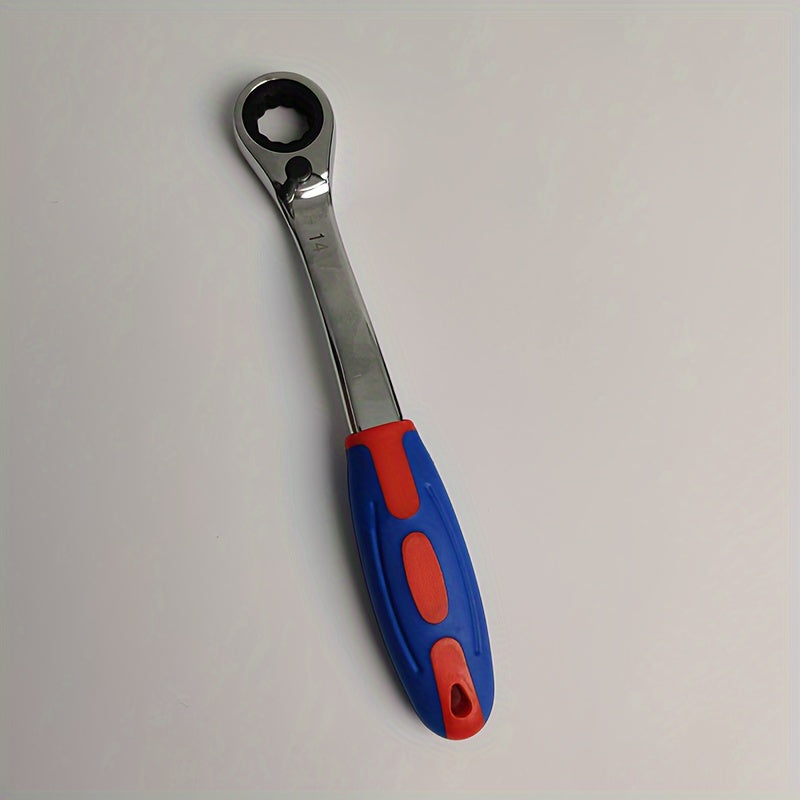 Juego de llaves de carraca universales de 7 piezas 8-19mm Herramienta de reparación de automóviles de metal