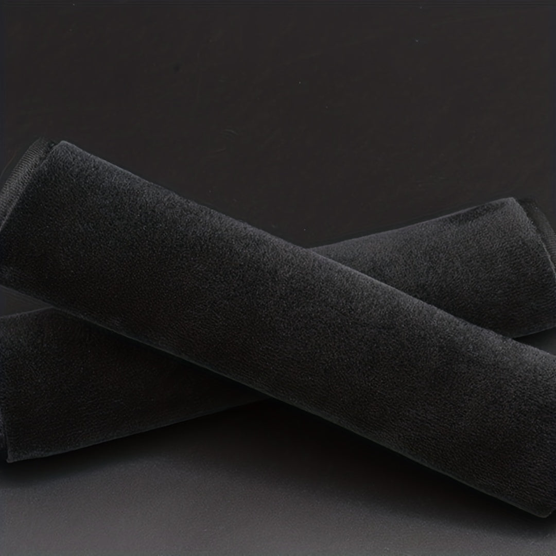 2pcs Car Seat Belt Shoulder Protector Soft Plush Universal Seatbelt Cover