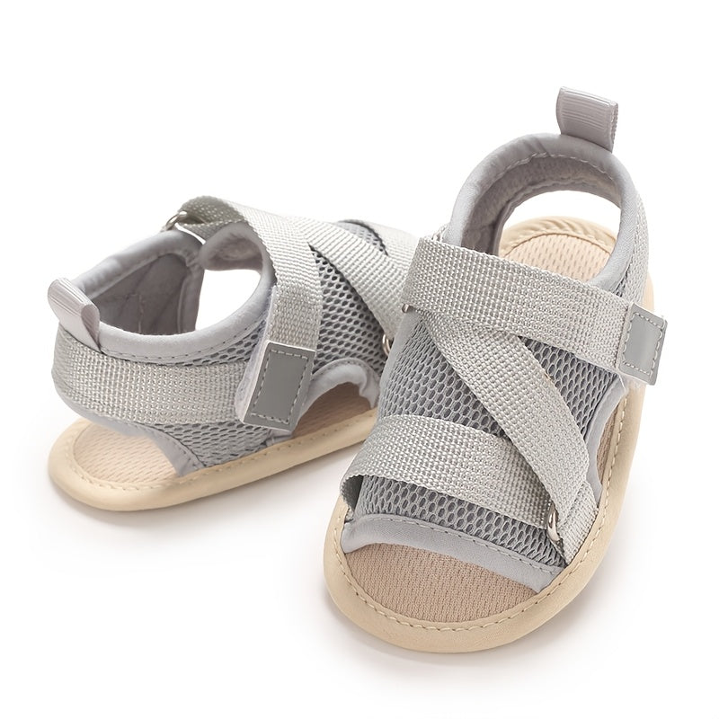 Baby Boys and Girls Soft Sole Non-Slip Walking Shoes Open Toe Casual Lightweight