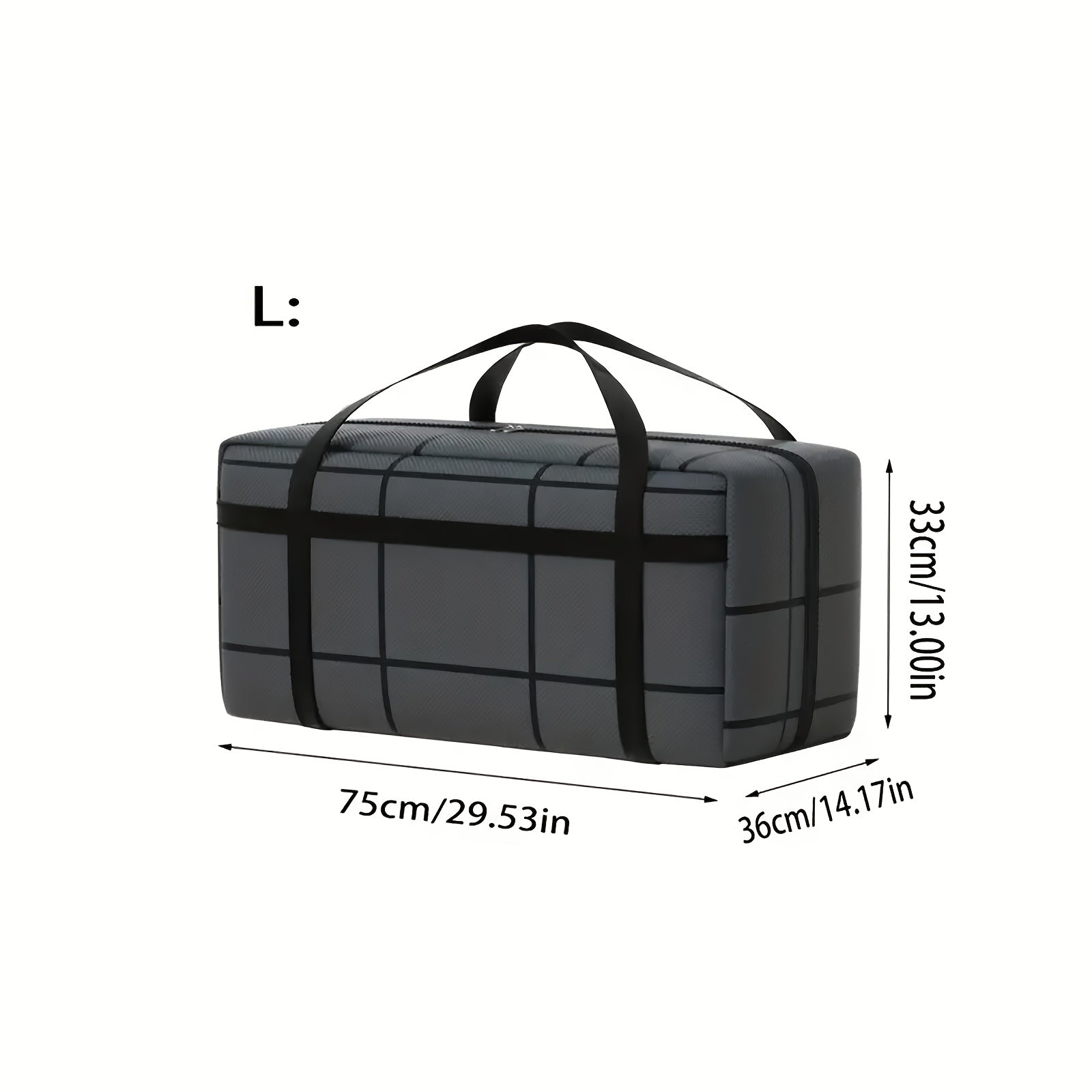 Большая вместительная дорожная сумка с ручкой для одежды и одеял