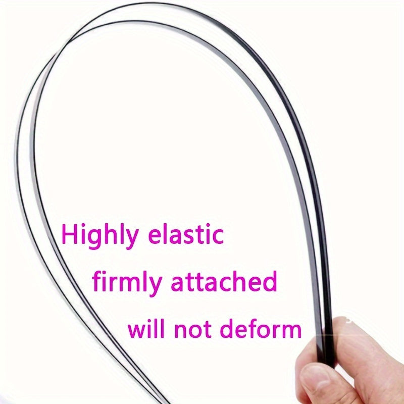 Universal Dual Rubber Wiper Blades All-Season Hook Mount 1-Pack