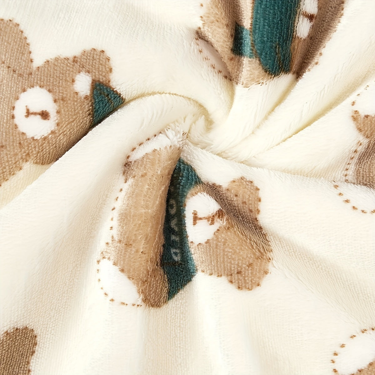 Baby Swaddle Blanket Double-Layer Flannel Cover or Home Use 47x47 Inches