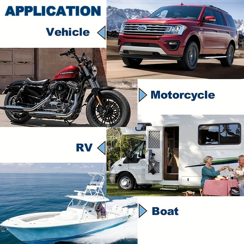 Cubierta de enchufe de coche de aleación de aluminio, diseño de misil de fuego, sin batería