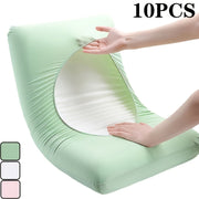 10 Pack Disposable Pillow Covers Non-Woven Breathable Travel Hotel Spa