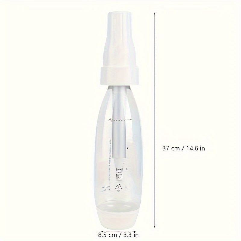 0.98-9.99 L sig‘imi, ikki gaz tizimi, soda, sharbat va gazlangan suv uchun qo‘lda dozator bilan portativ soda tayyorlagich - batareyaga ehtiyoj yo‘q.