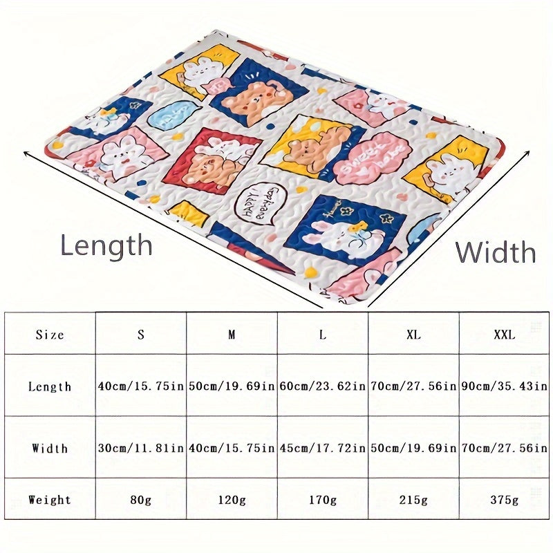 Yog'uvchi, suv o'tkazmaydigan, nafas oluvchi itlar uchun siydik padlari, barcha mavsumlar uchun, sirpanmaydigan, qayta ishlatiladigan itlarni tarbiyalash matasi