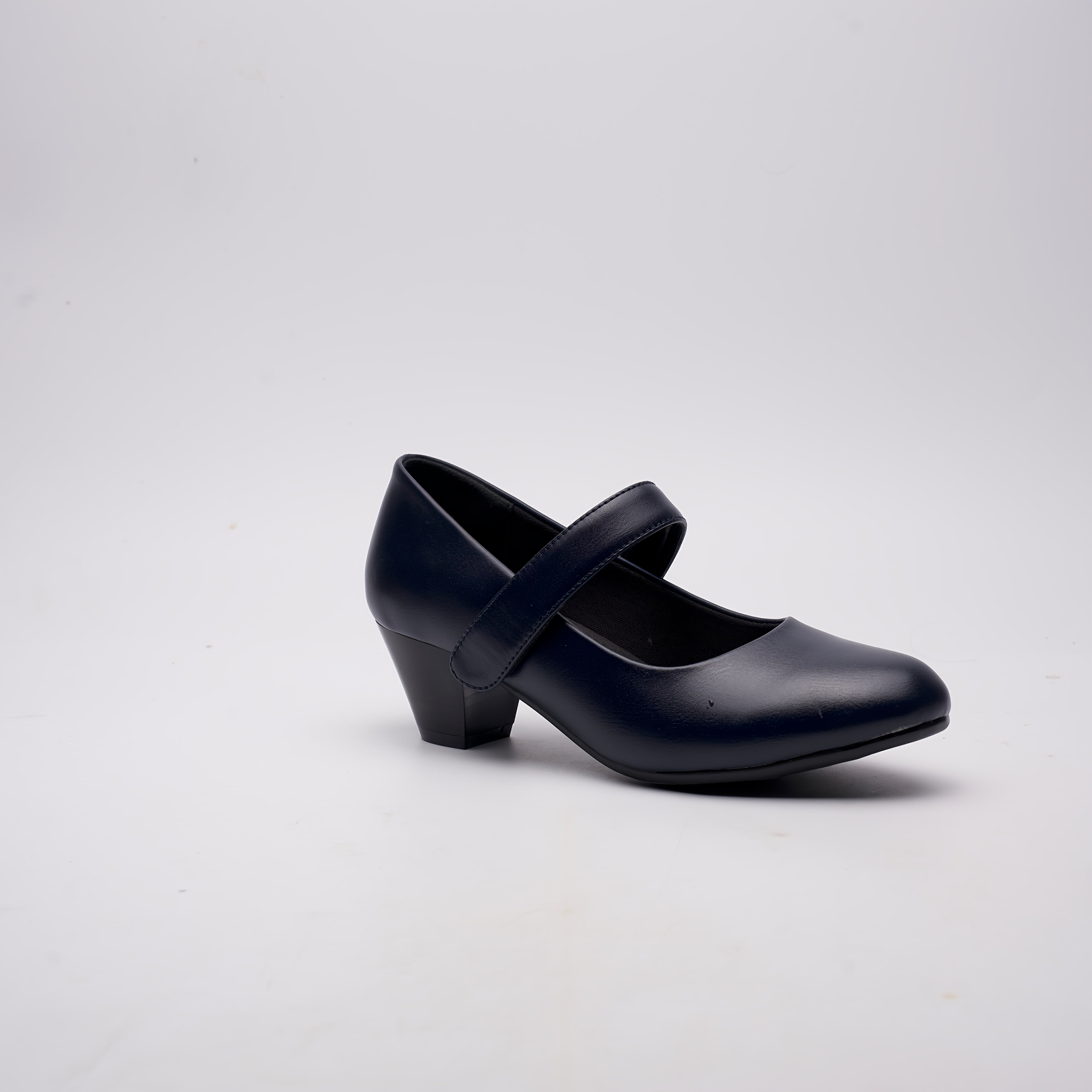 Women's High-Heeled Shoes with Arch Support and Thick Block Heels