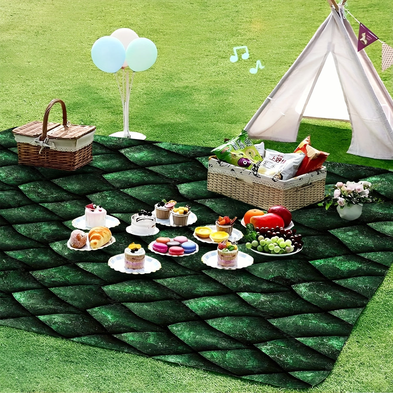 Green Dragon Print Flannel Throw Blanket Soft Cozy Versatile for Couch Bed Camping