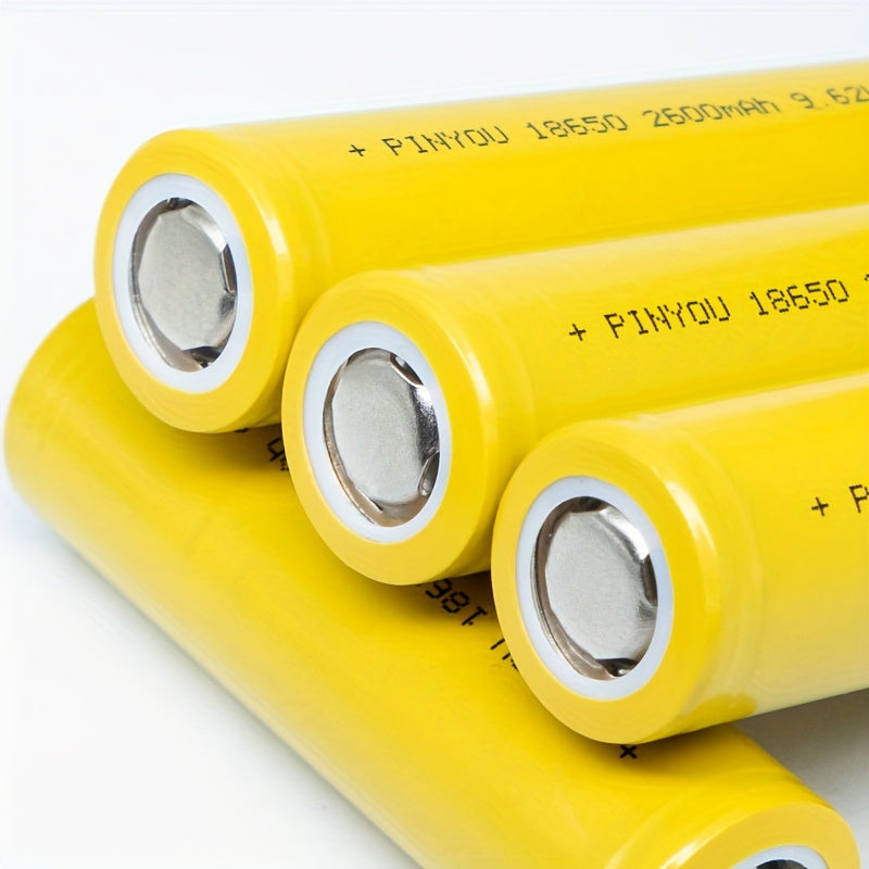 18650 Lithium Batareya 2600mAh 5C chiqarish Qayta tiklanadigan quvvat elementi
