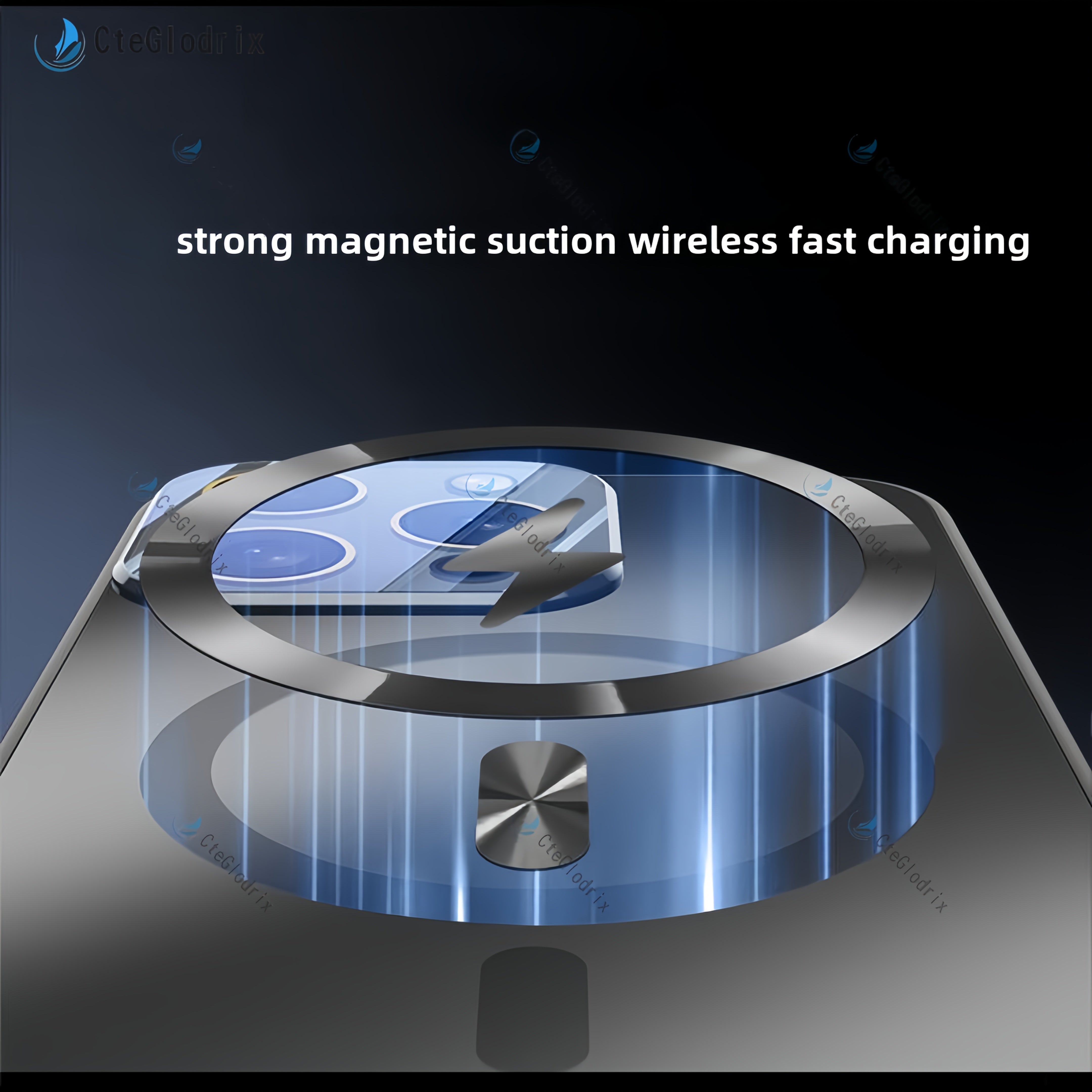 Titanium Metallic Matte Phone Case for iPhone Shockproof Wireless Charging Camera Lens Protection