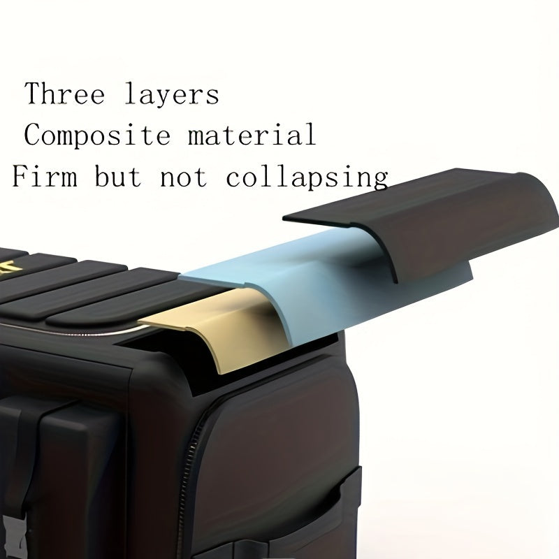 Folding Car Trunk Organizer Durable Textile Storage Box for Vehicle and Home