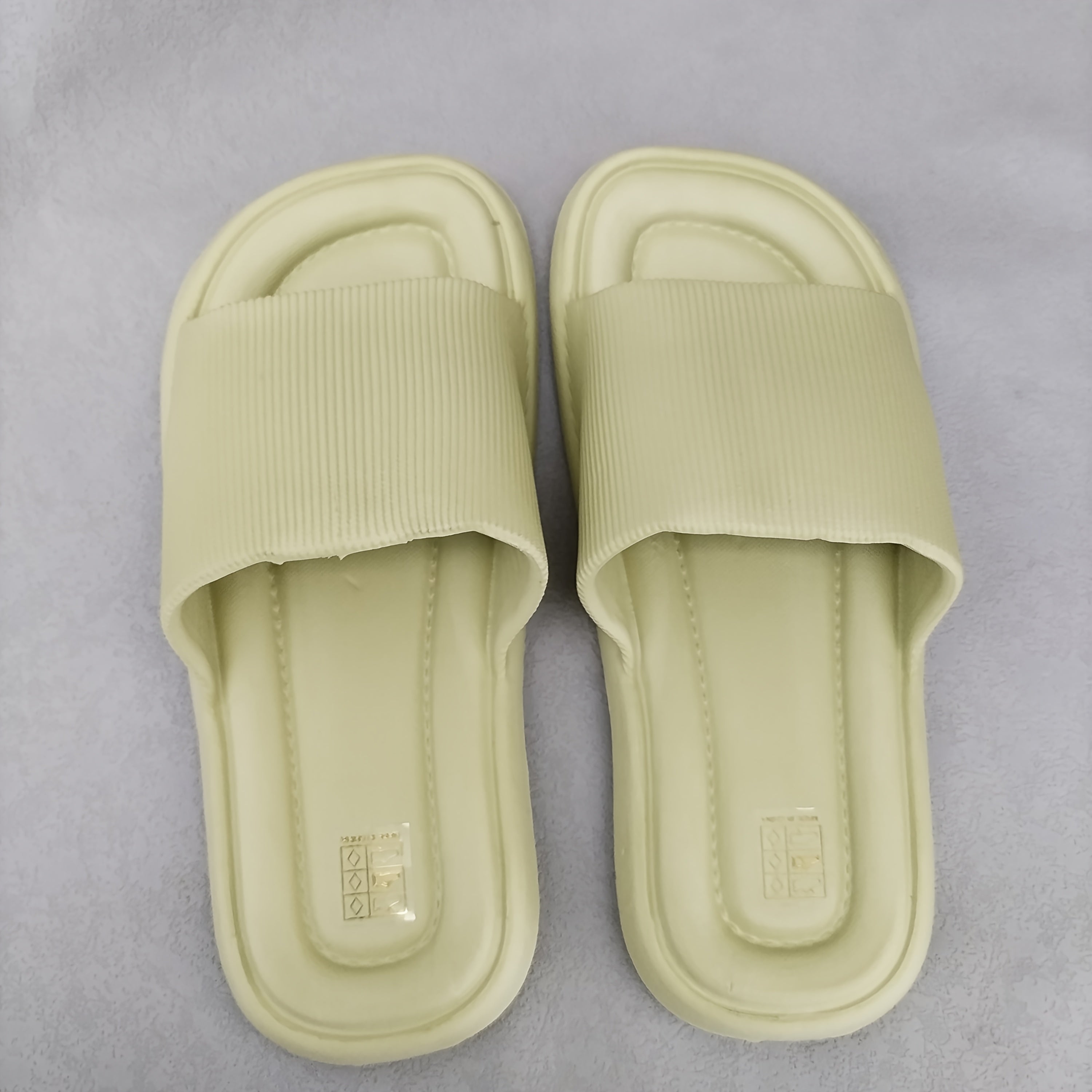 Women's EVA Slide Sandals, Open Toe, Casual, Slip-On, All-Season