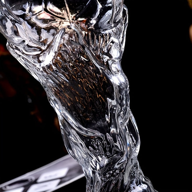 Clear Glass Beer Cup 450ml 15.2oz Outdoor Drinking Glass for Beer and Sports