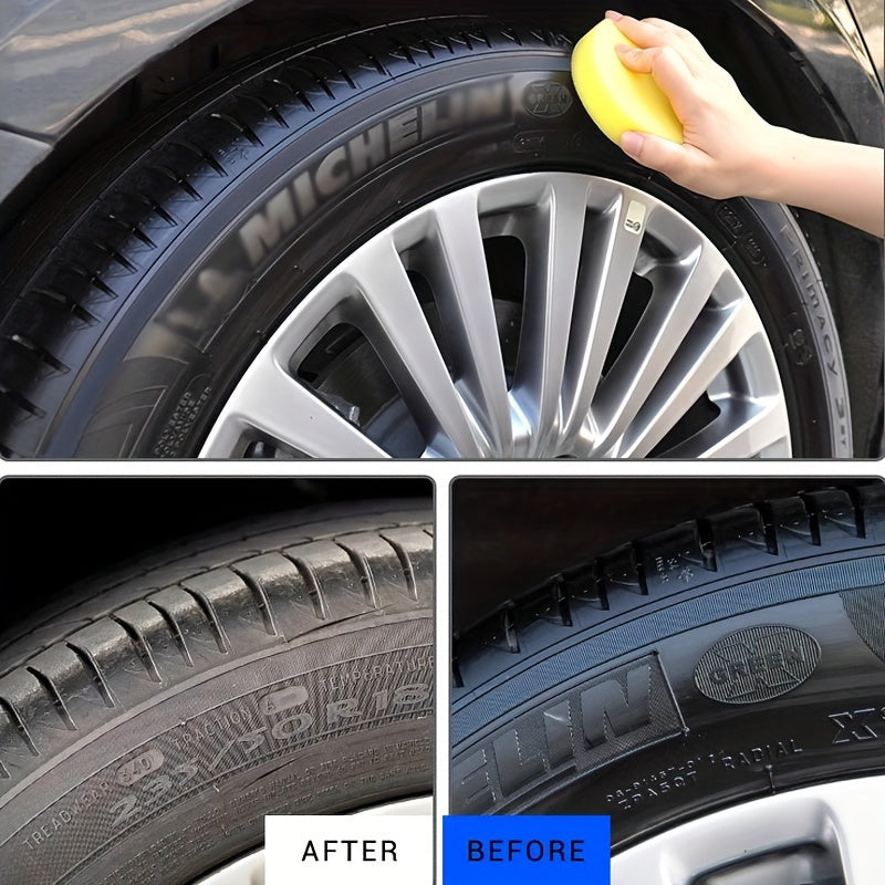 Auto Plastic Interior Restorer Gel for Car Dashboard Trim and Tire Shine