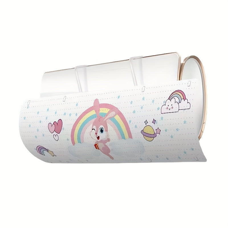 Air Conditioner Wind Deflector Easy Install No Electricity Kids Expecting Mothers
