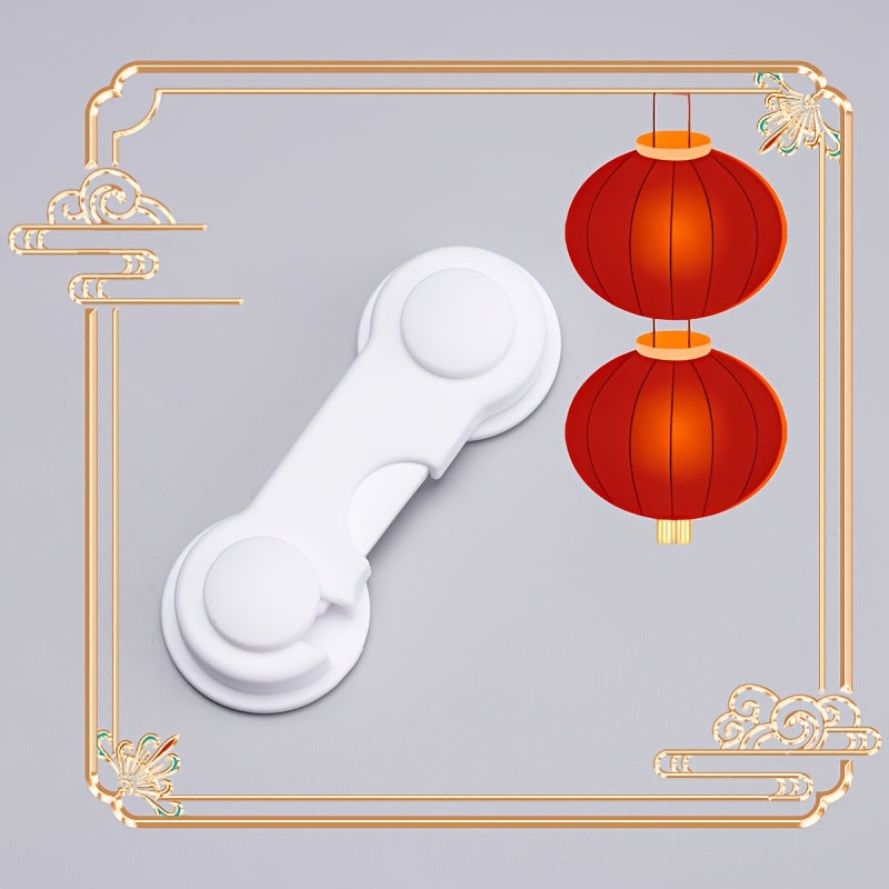 12 Bolalar uchun xavfsizlik kalitlari uchun shkaflar, shkaflar, muzlatgich, pechka va shkaflar uchun bardoshli yopishqoq xavfsizlik