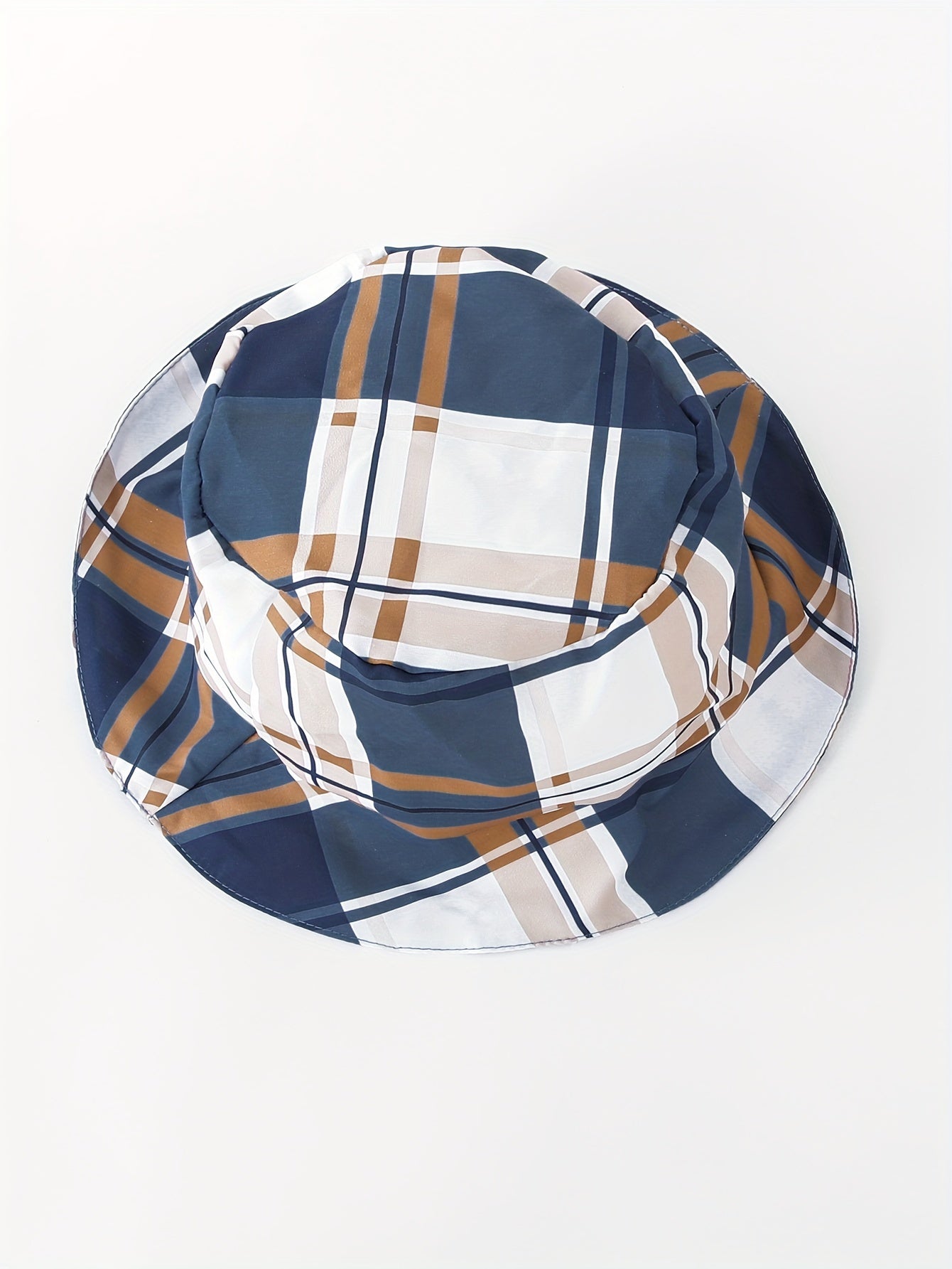 Kids Boys Summer Outfit 3-Piece Solid Color Shirt Plaid Shorts Hat Age 1-8