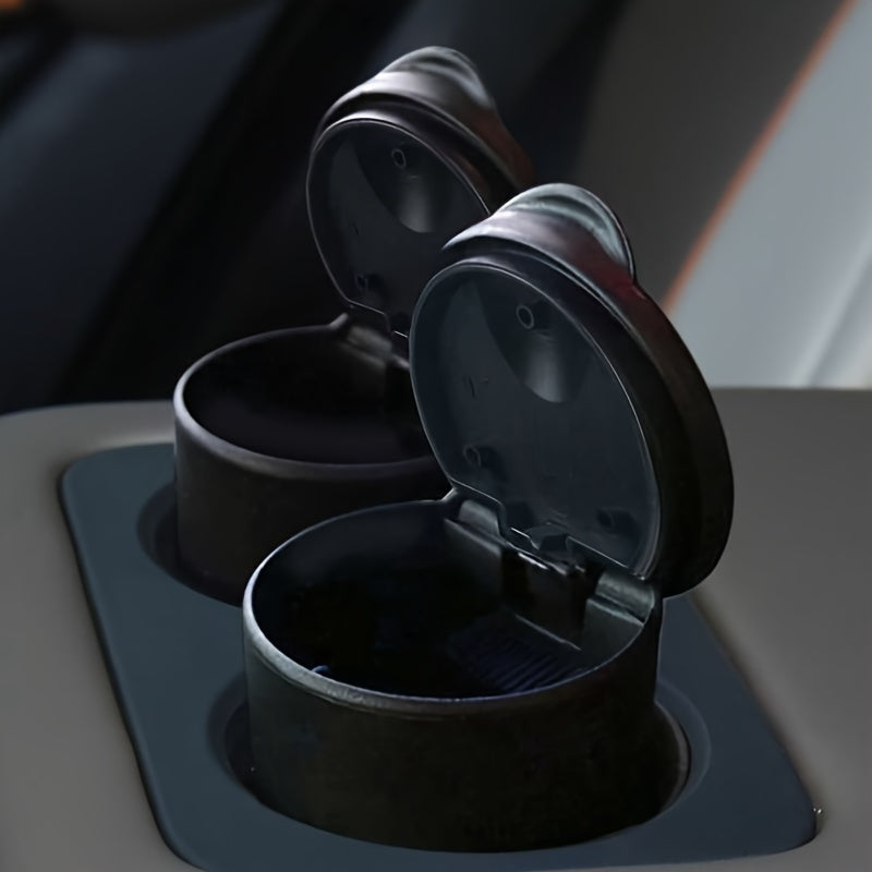 Car Interior Cigarette Ashtray Universal Plastic Creative Cylinder