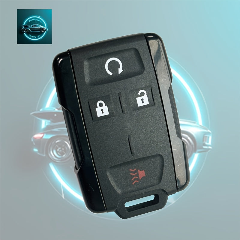 Car Key Fob Replacement 4-Button for Chevy GMC Silverado Colorado