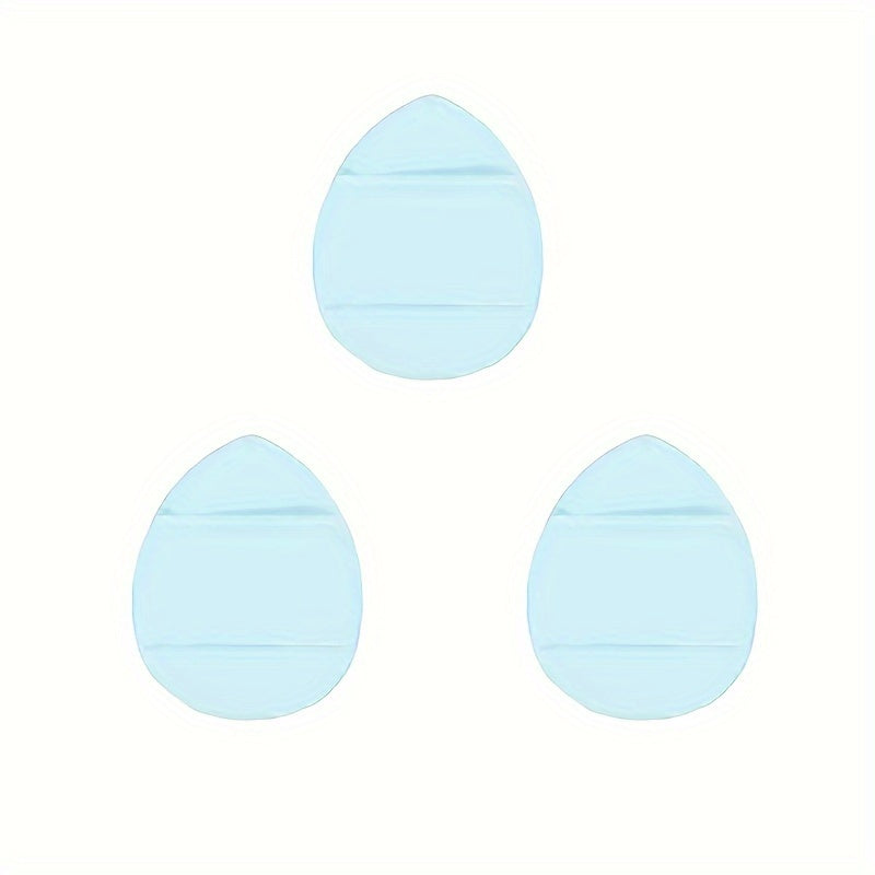 Set de esponjas de maquillaje en forma de pera mini para base, corrector y polvo