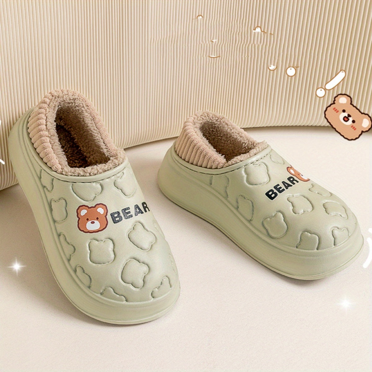 Unisex Snow Boots Warm Comfortable Waterproof Indoor Thick Sole