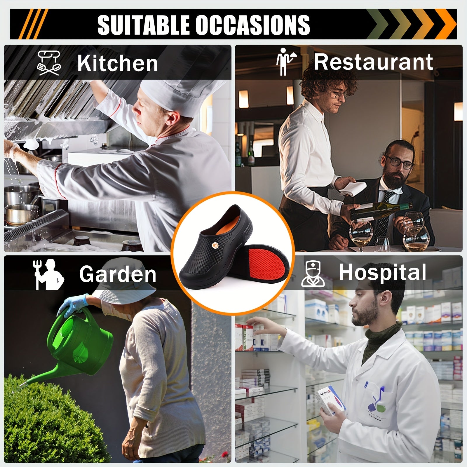 Unisex Eva Sandals Lightweight Non-Slip Quick-Dry Flip-Flops for Beach Pool