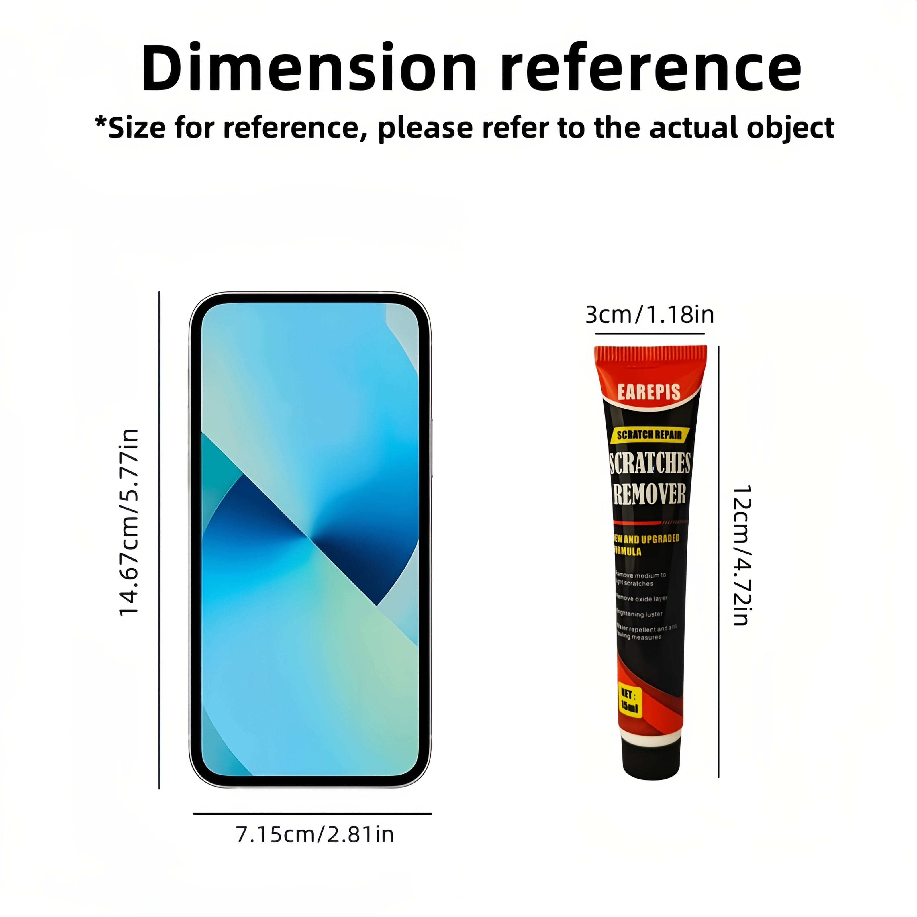 Universal Car Scratch Repair Kit Plastic Auto Scratch Remover