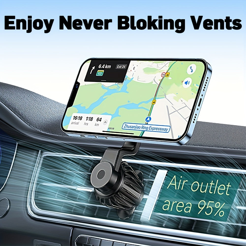 Magnetli avtomobil telefon uchun Magsafe vent montaj uchun mos keladigan iPhone bilan mos keladi