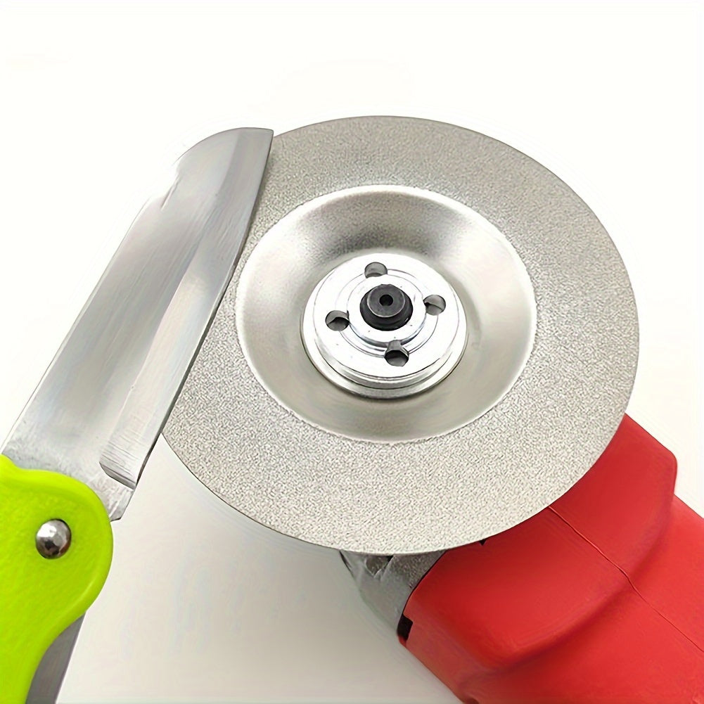 100mm Diamond Grinding Wheel Attachment for Rotary Tools Manual Sharpening