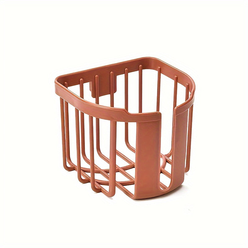 Portarrollos de papel higiénico de pared Instalación sin taladro Almacenamiento para baño