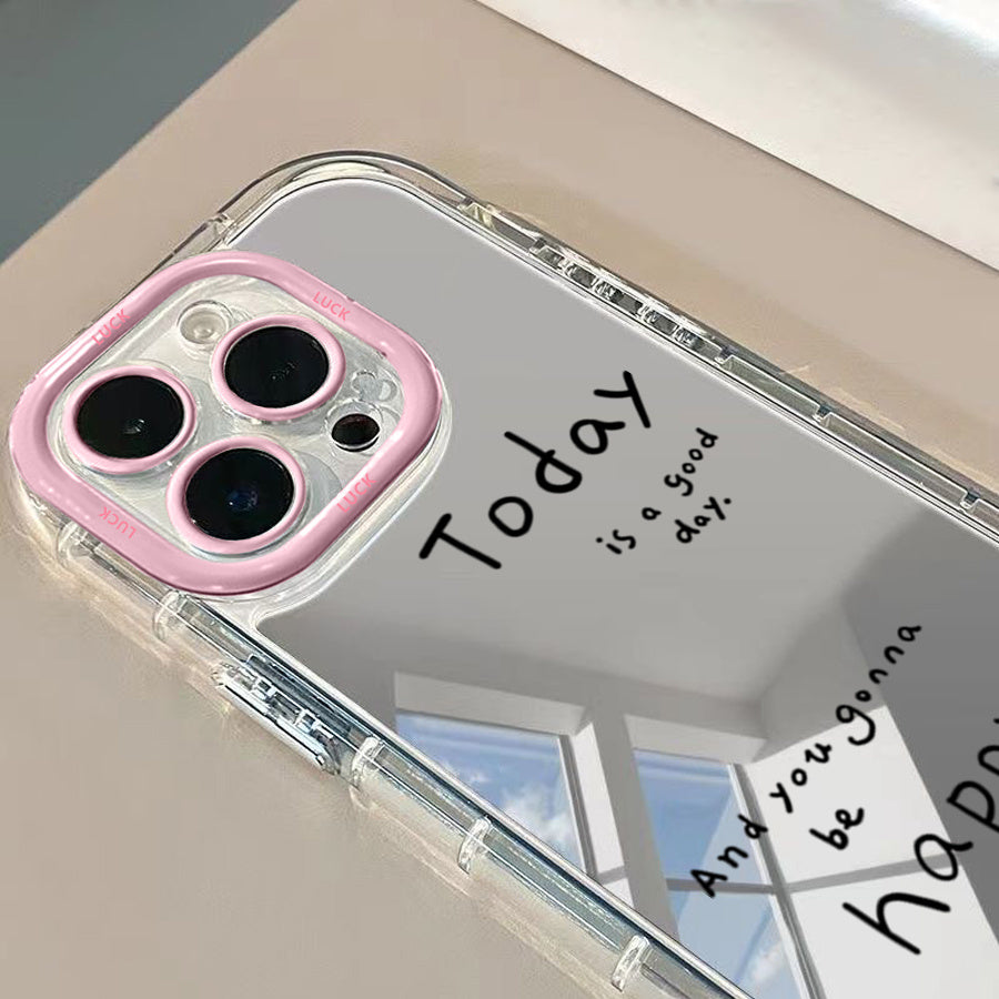 Mirror Finish TPU Phone Case Compatible with iPhone 7 8 11 12 13 14 15 16 X XR Xs Plus Max