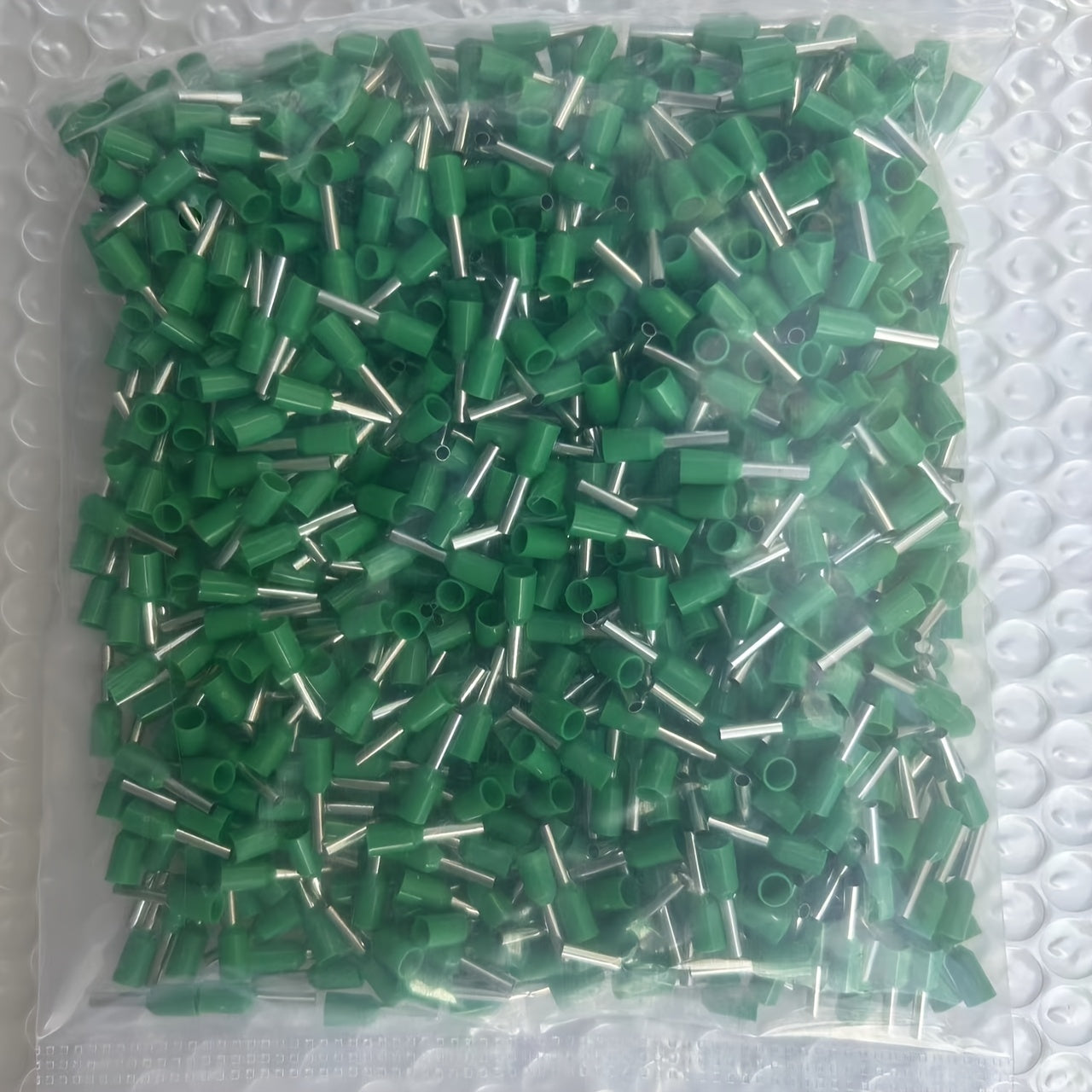 Rangli kodlangan izolyatsiyalangan ferrulalar, crimp terminali to'plami, 1000 dona, bronza, elektr simlari