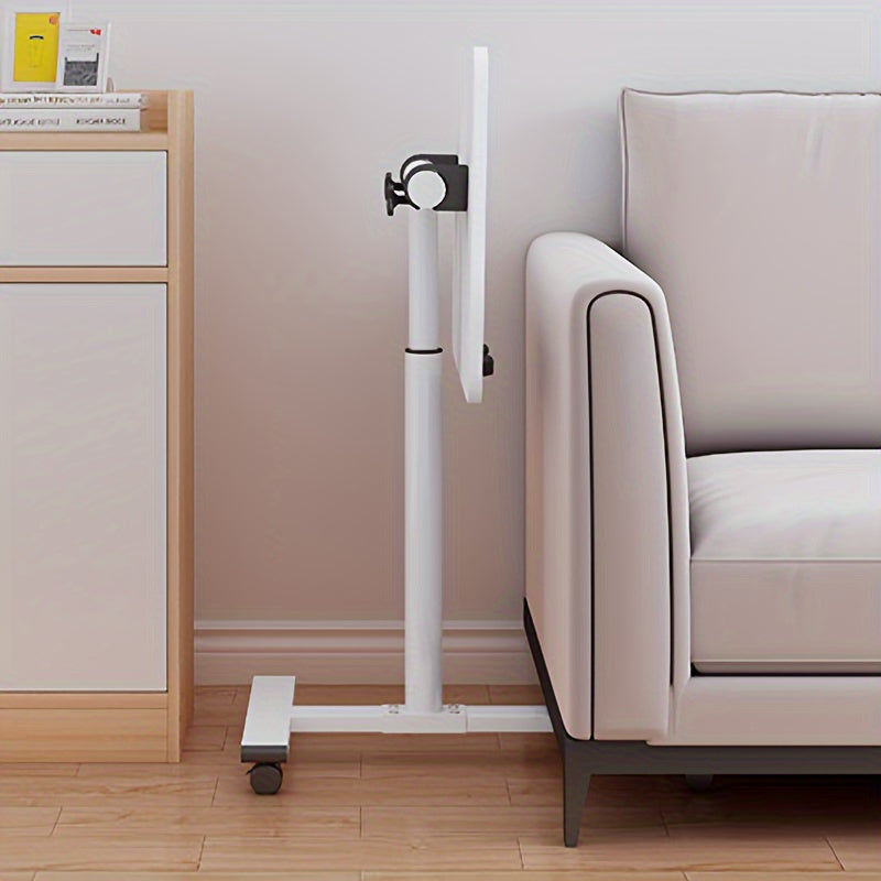 Adjustable Height Laptop Desk Portable Swivel Bedside Foldable Workspace