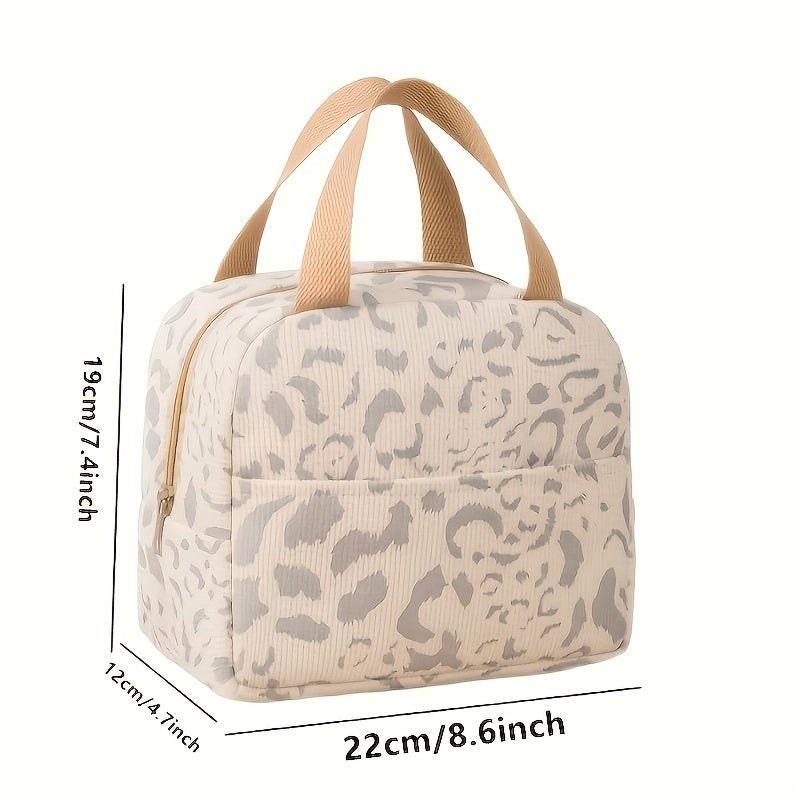 Insulated Lunch Tote Square Shape Assorted Colors for Work School Picnics