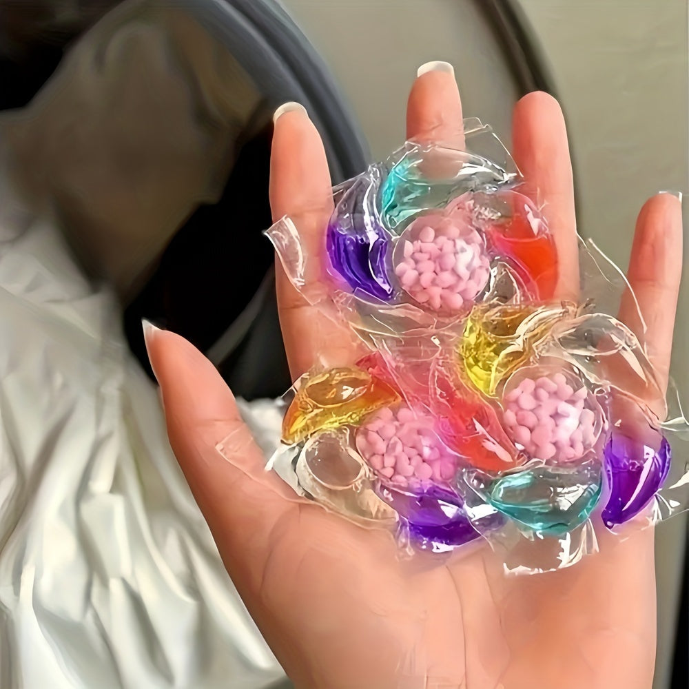 6-in-1 Laundry Detergent Pods Long-Lasting Scent Stain Removal Color Protection 30g-200g