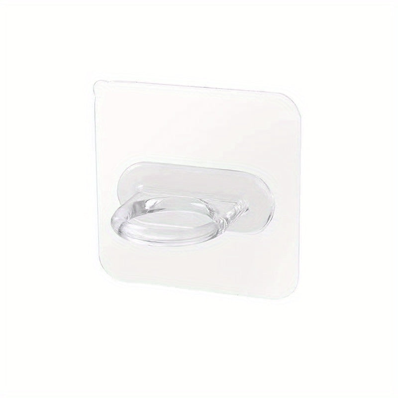 Ganchos de pared autoadhesivos paquete de 4 colgador de gel de ducha para baño soporte de barra de cortina de pared