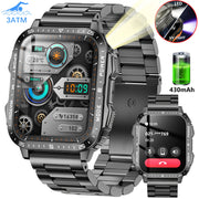 HD 4.98cm Smartwatch with 100+ Sports Modes AI Voice Assistant Sleep Monitoring Fitness Tracker for iOS Android