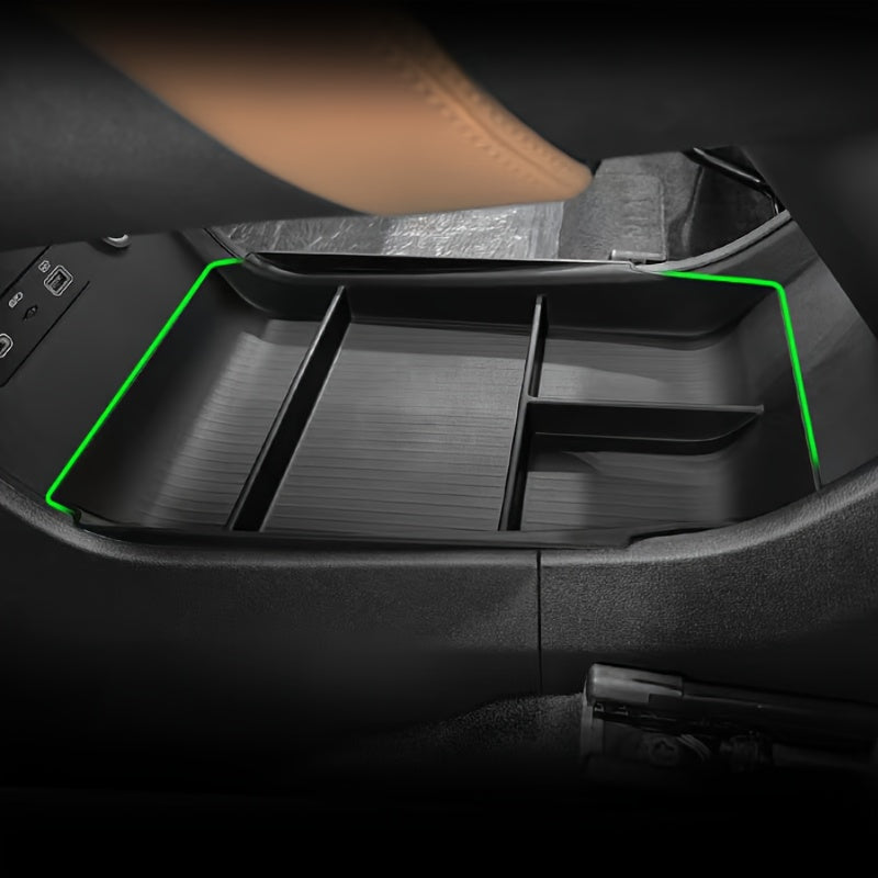 Caja de almacenamiento para control central del coche para BYD Song L DM-i Organizador expandible