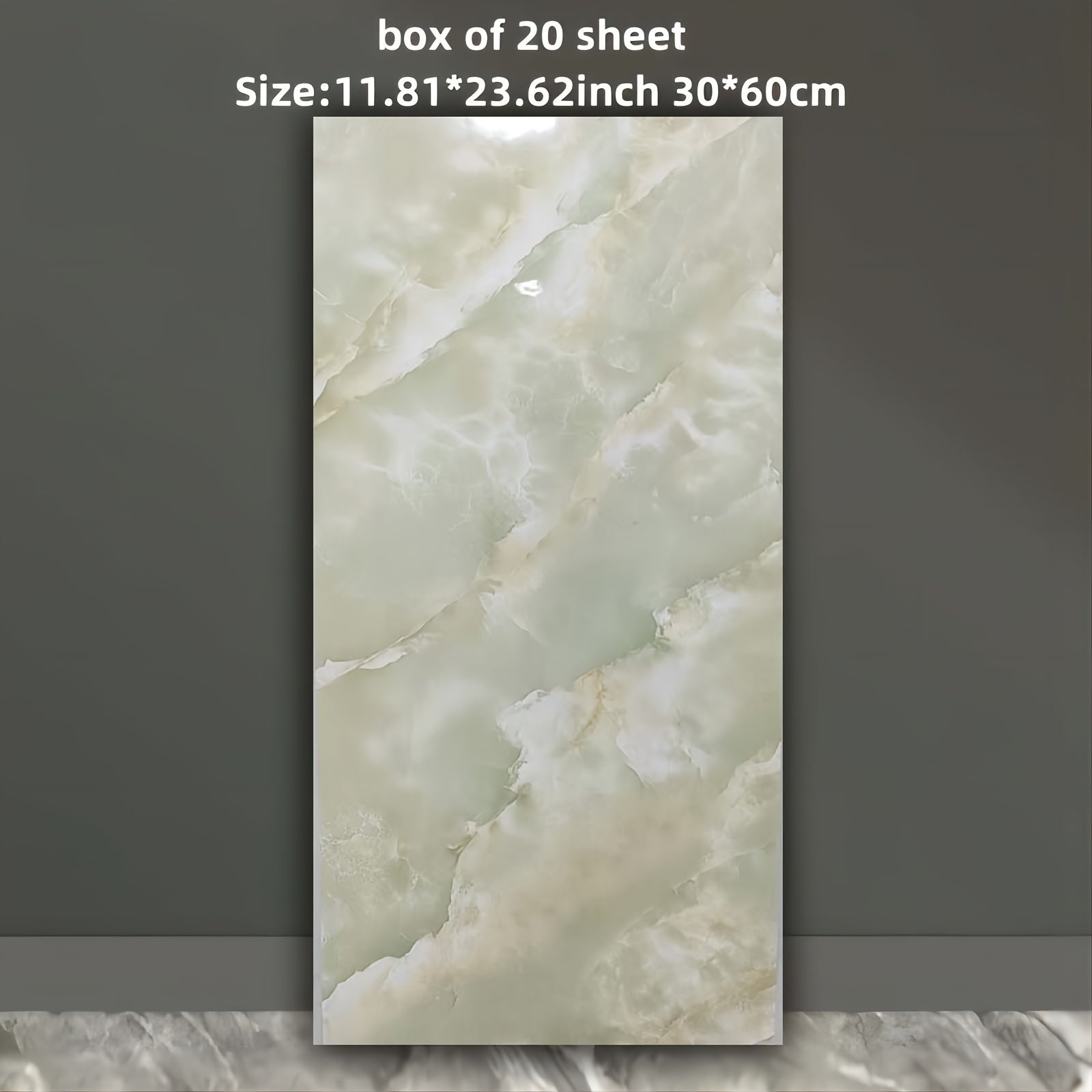 Self-Adhesive Foam Marble Wall Tiles 10pcs 20pcs Waterproof Puzzle Pattern for Living Room Kitchen Bathroom
