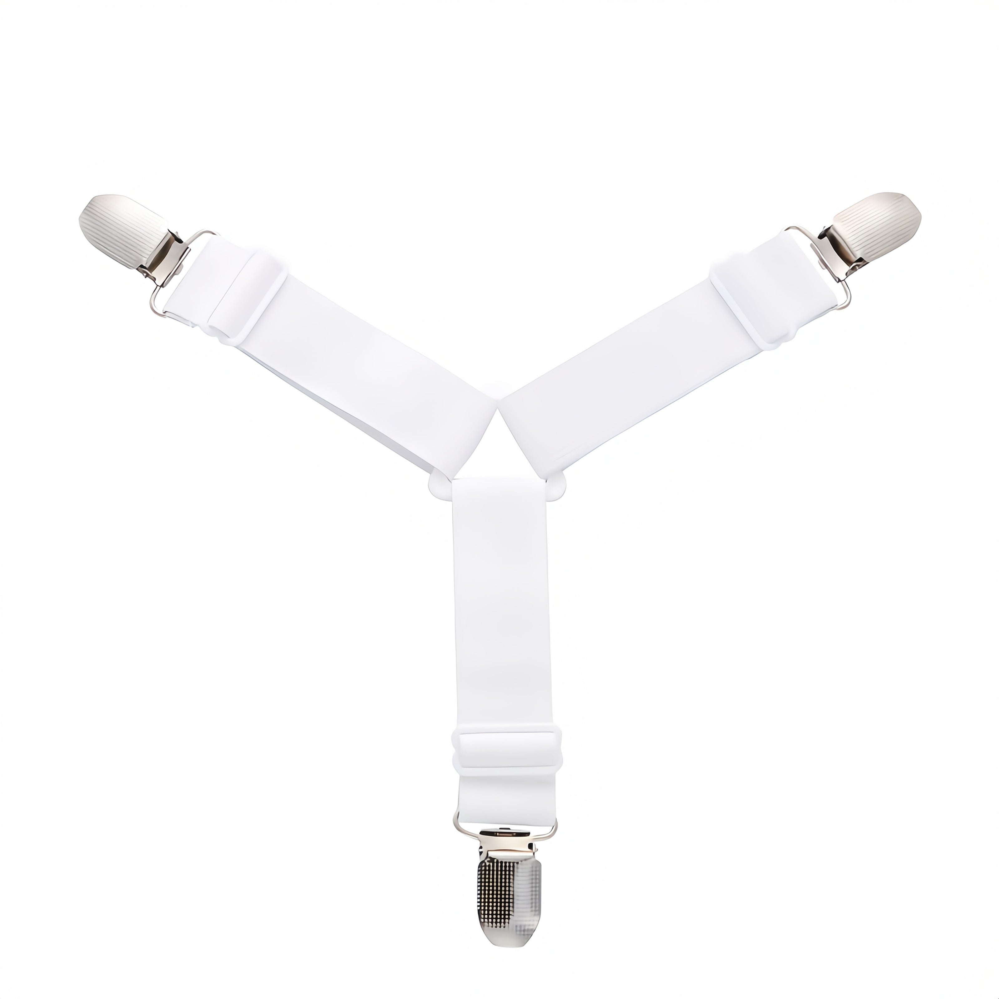 Elastic Bed Sheet Clips Set of 5 Adjustable Wrinkle-Free Fixing Clips for Sheets Curtains Sofa Covers