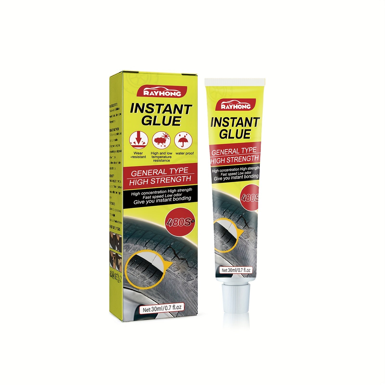 Instant Glue for Car Tire Repair High Strength Waterproof 20G