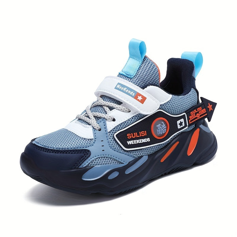 Children's Breathable Mesh Sneakers for Boys and Girls Non-Slip Sole All-Season