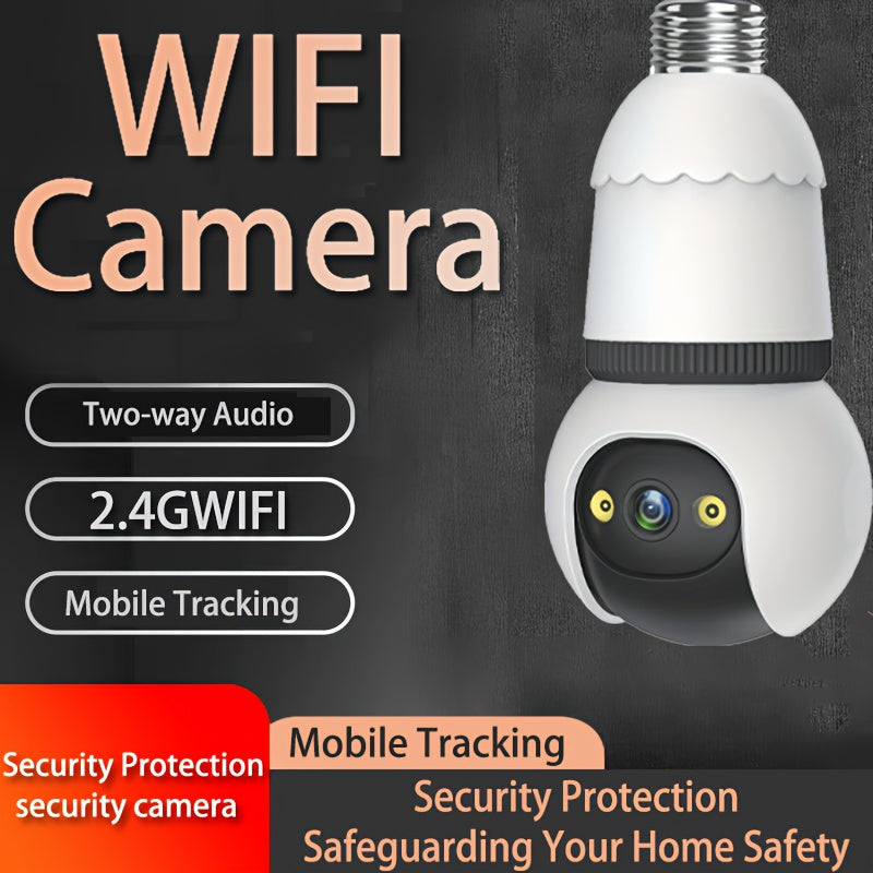 Smart WiFi Camera with Auto-Tracking Night Vision Two-Way Audio 1080P Security