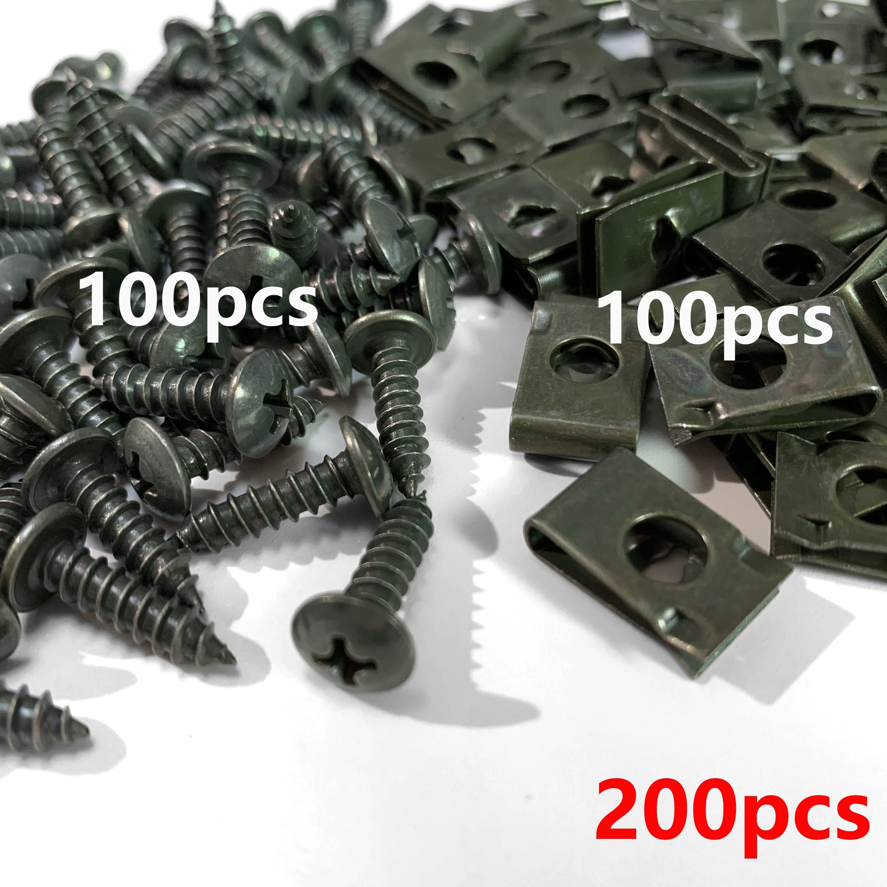 Universal Metal Car U-Shaped Clip for Bumper Mudguard Interior Repair