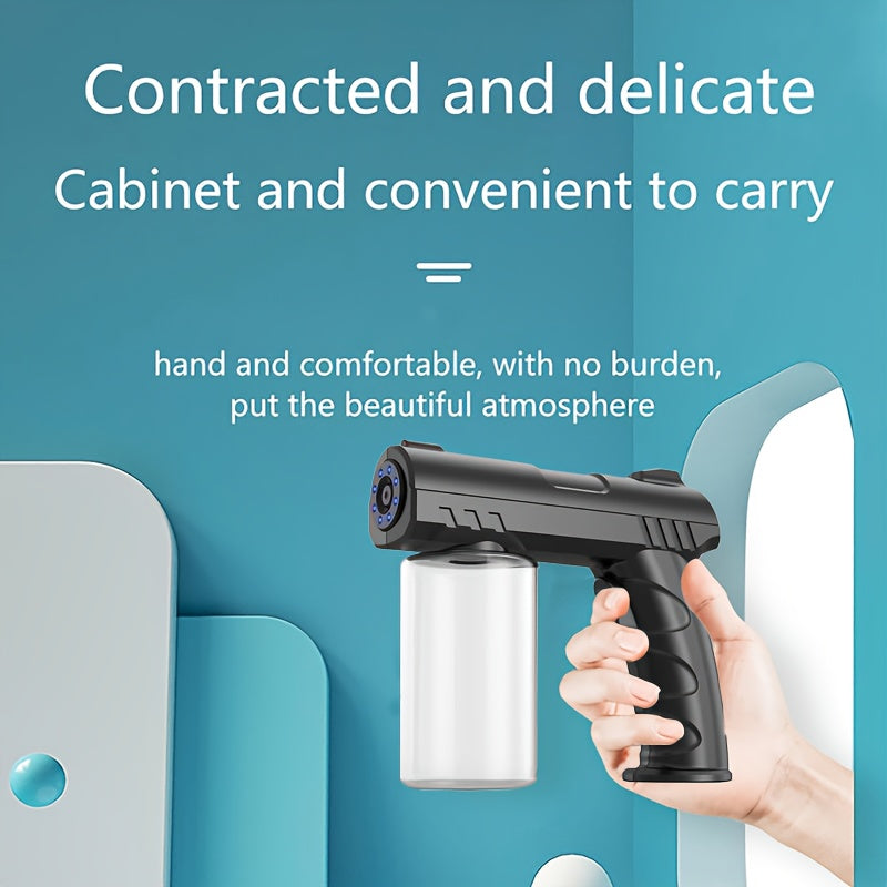 Черный Nano USB перезаряжаемый ручной электрический распылитель для использования внутри помещений и на улице