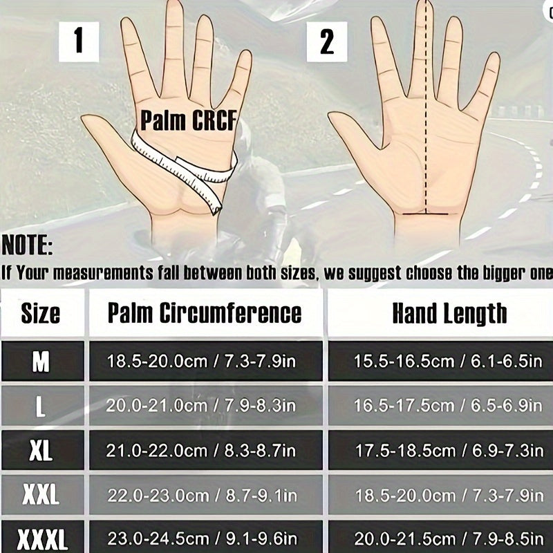 Spring and Summer Knitted Polyester Riding Gloves Touch Screen Compatible Hard Shell Protection