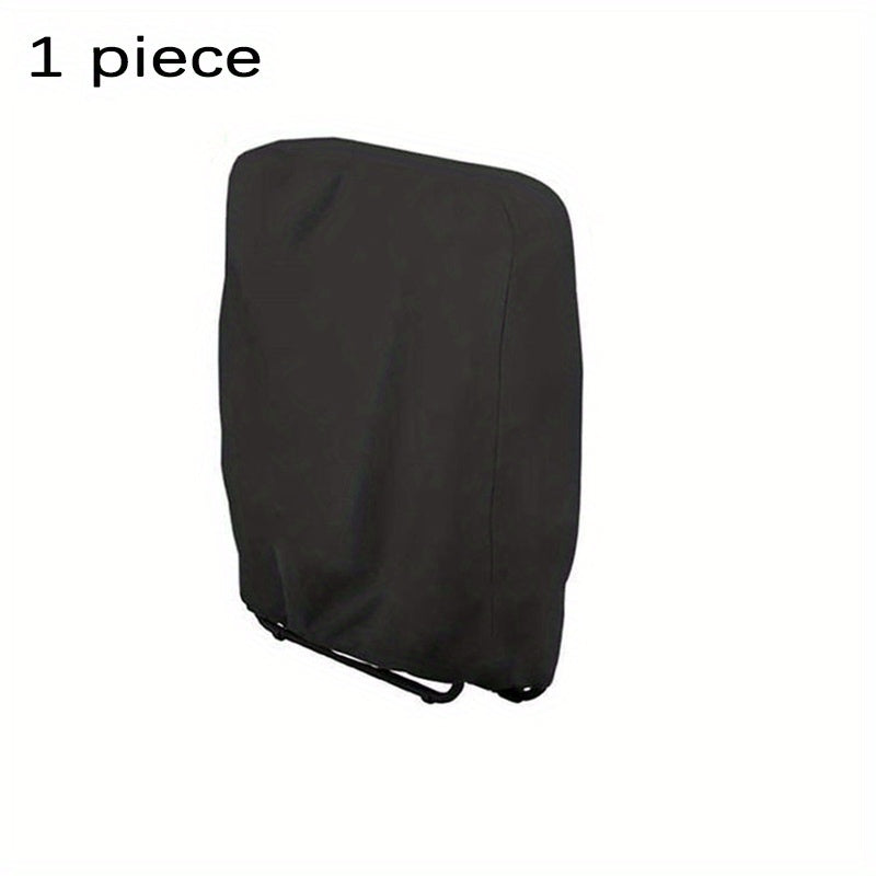 Waterproof Outdoor Folding Chair Cover Nylon Black All Weather Patio Garden Furniture Protector