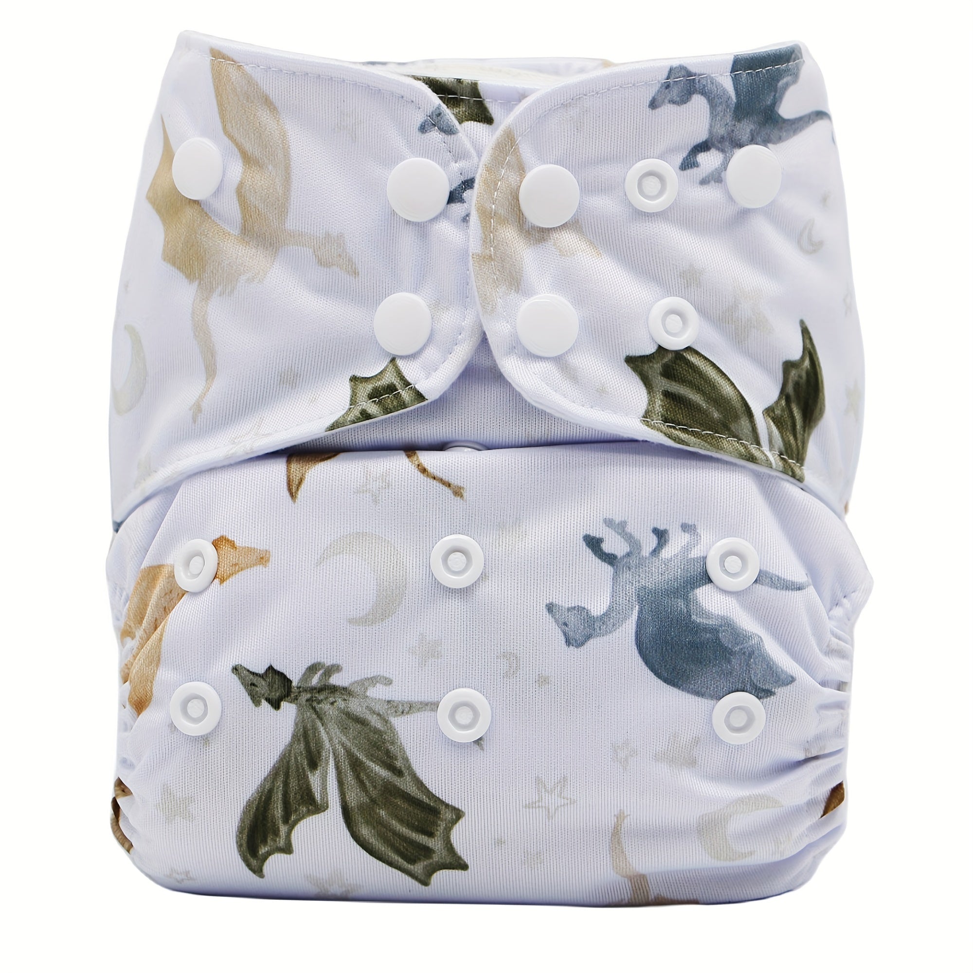 Reusable Waterproof Cloth Diapers for Infants to Toddlers 3-15kg Adjustable
